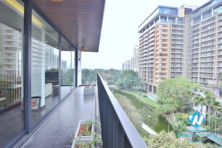 A brand new duplex 3 bedroom apartment in Dang thai mai, Tay ho